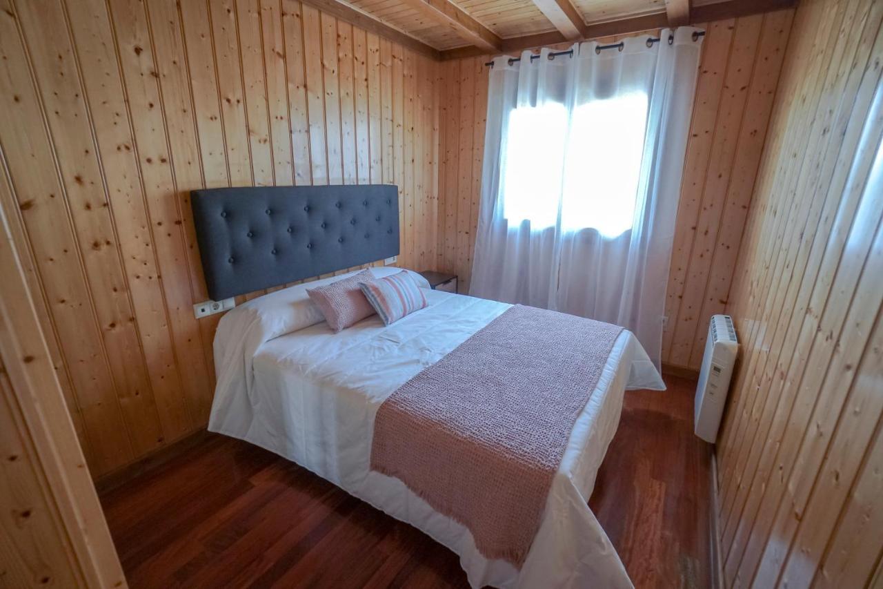 Willa Casa De Madera Con Piscina Privada Pontevedra Zewnętrze zdjęcie