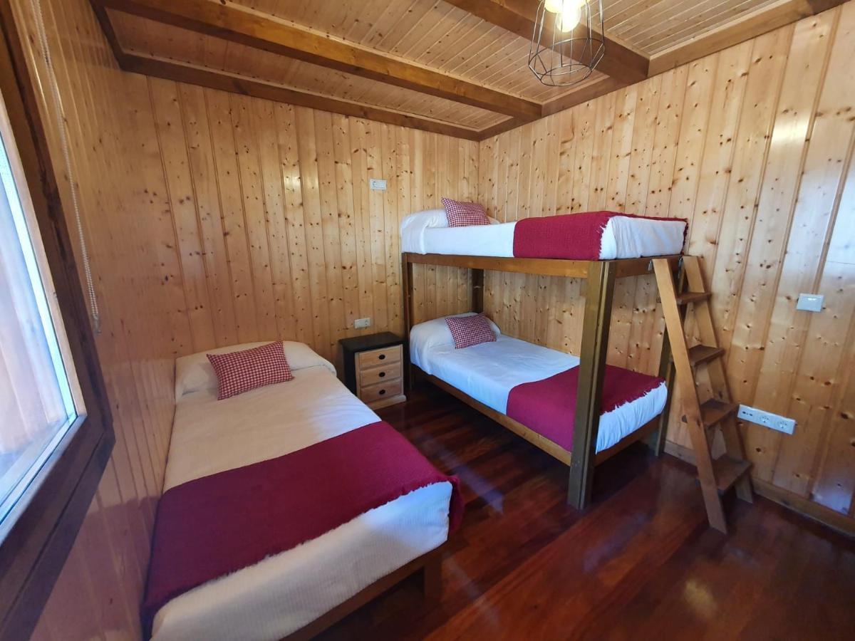 Willa Casa De Madera Con Piscina Privada Pontevedra Zewnętrze zdjęcie