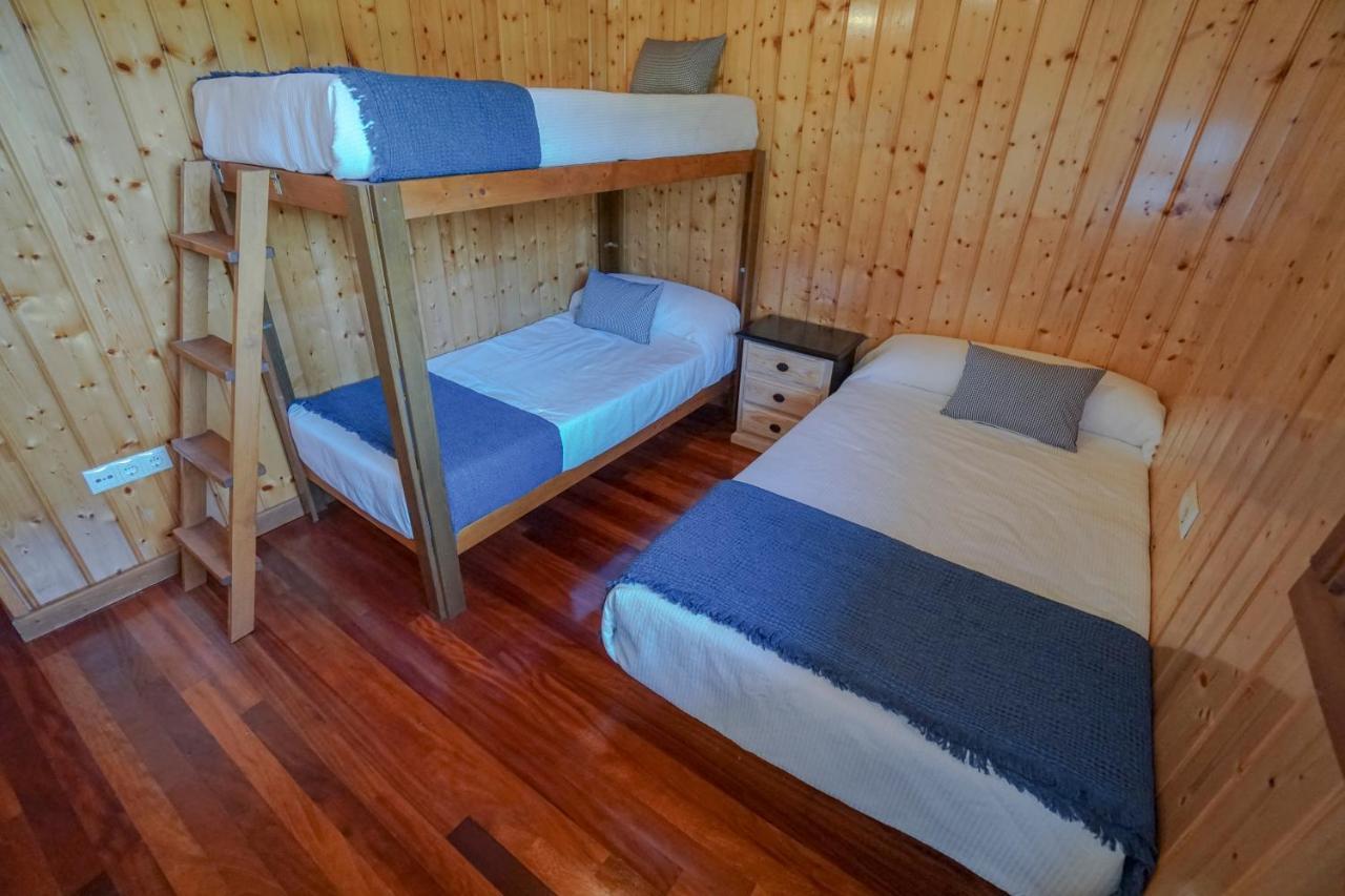 Willa Casa De Madera Con Piscina Privada Pontevedra Zewnętrze zdjęcie
