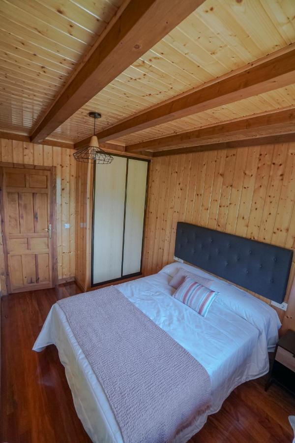 Willa Casa De Madera Con Piscina Privada Pontevedra Zewnętrze zdjęcie