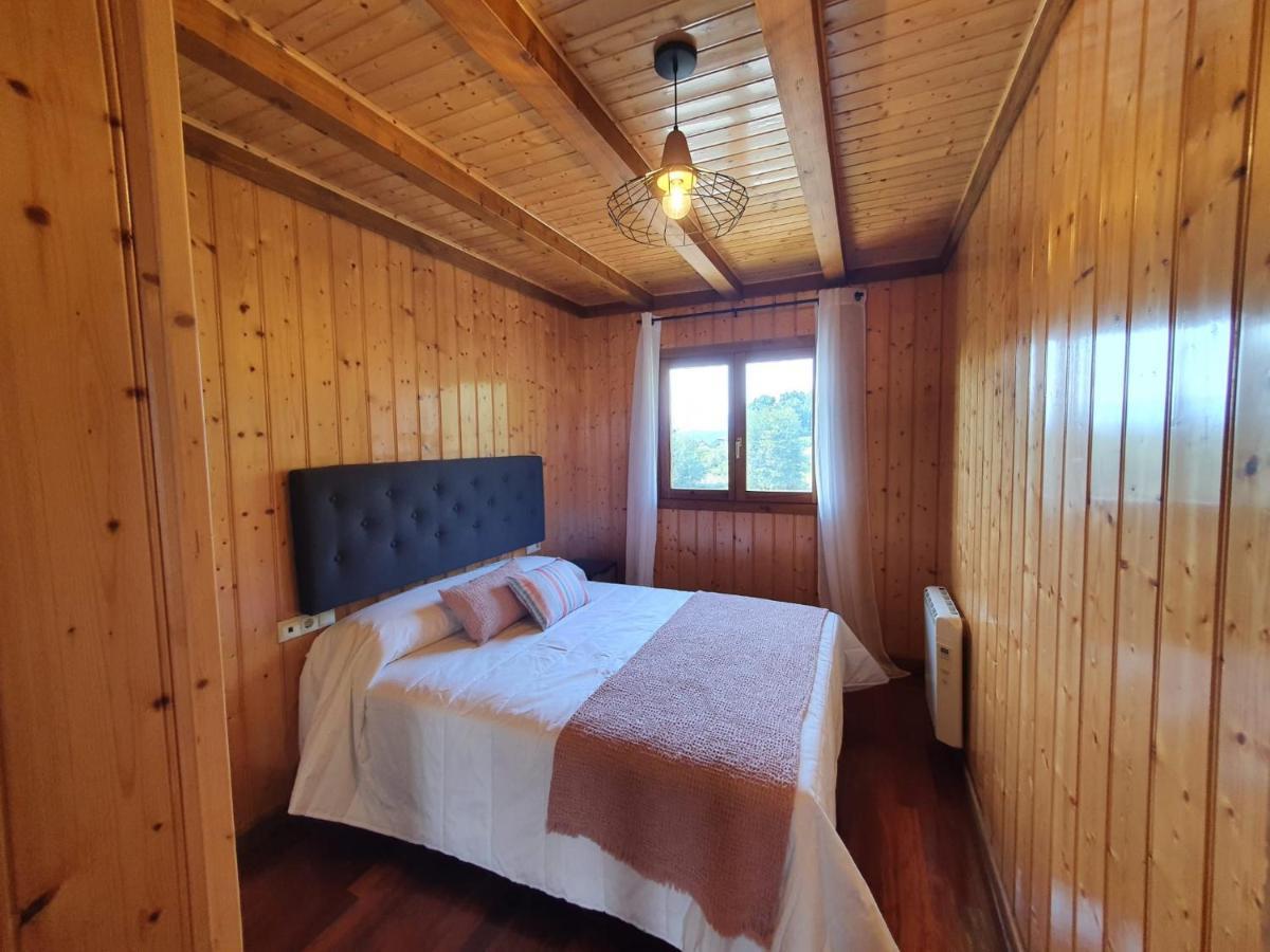 Willa Casa De Madera Con Piscina Privada Pontevedra Zewnętrze zdjęcie