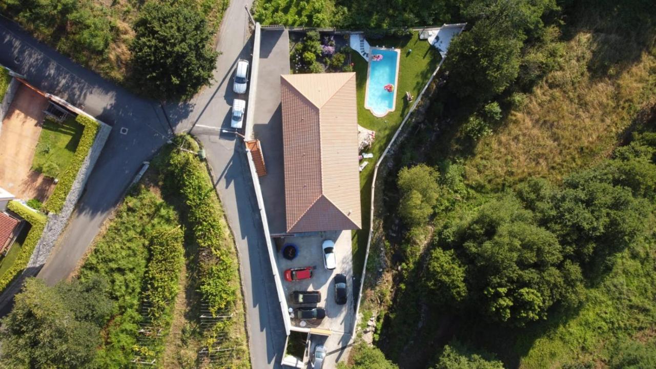 Willa Casa De Madera Con Piscina Privada Pontevedra Zewnętrze zdjęcie